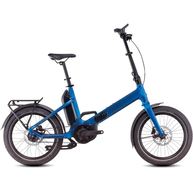 2025 Cube Fold Hybrid Comfort 500 Electric Folding Hybrid Bike