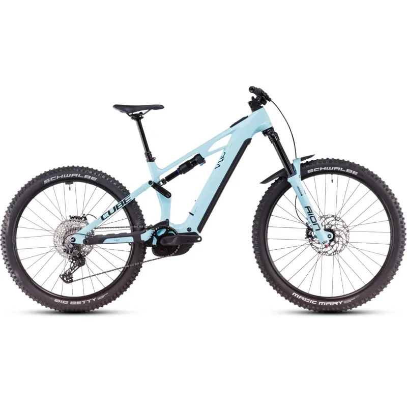 2025 Cube Stereo Hybrid One77 HPC Race 800 Electric Bike - Dazzle - Small
