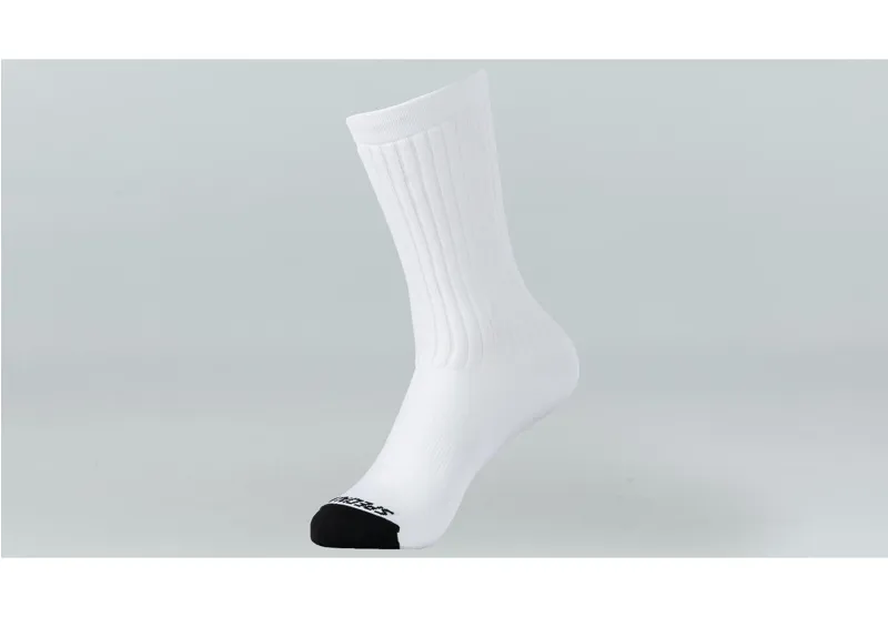 Specialized Hydrogen Aero Tall Road Cycling Sock - White