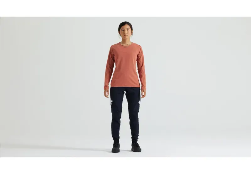 Specialized Trail Womens Long Sleeve Mountain Bike Jersey - Terra Cotta