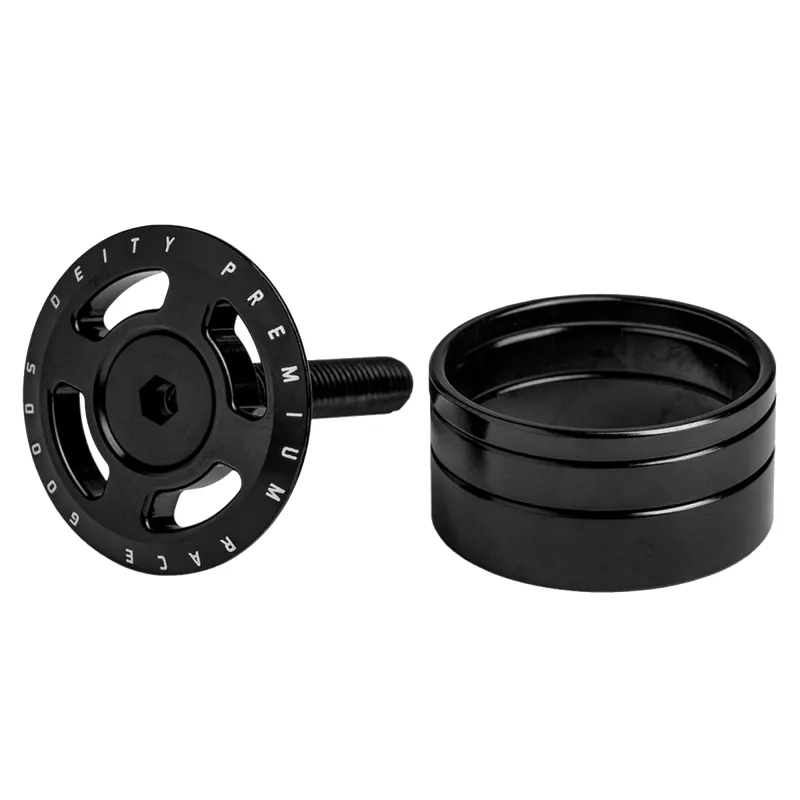 Deity Crosshair Headset Cap Kit - Black