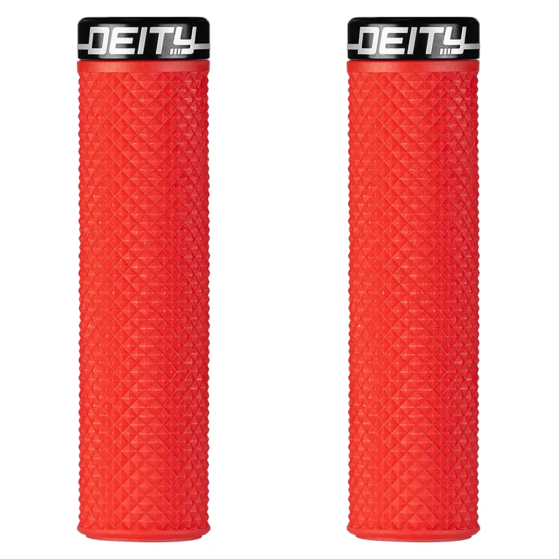 Deity Supracush Handlebar Grips - Red