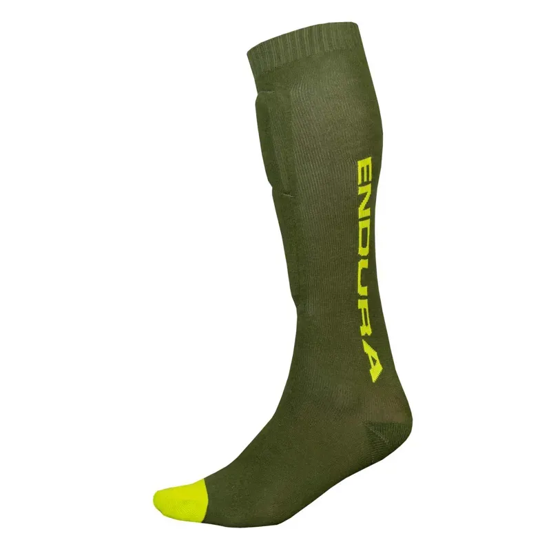 Endura SingleTrack Shin Guard Sock - Forest Green