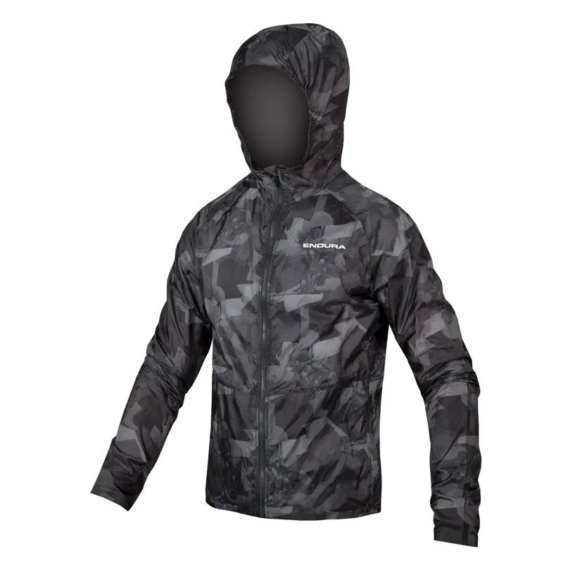 Endura SingleTrack DuraJak Mens Jacket - Grey Camo