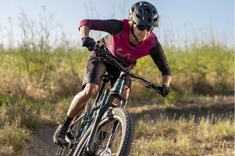 2020 Giant Liv Embolden 2 Womens Mountain Bike - Gloss Black/Yellow-3