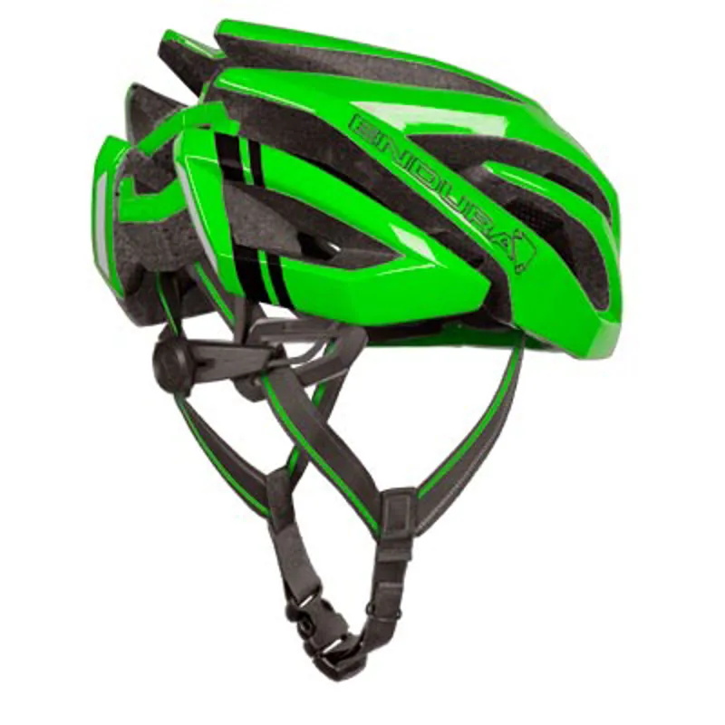 Endura Airshell Helmet - HiViz Green-1
