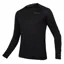 Endura BaaBaa Blend Mens Long Sleeve Cycling Baselayer - Black