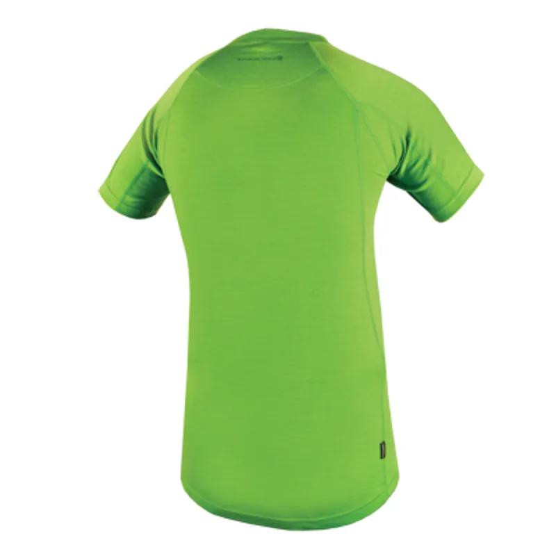Endura BaaBaa Merino Short Sleeve Baselayer Green
