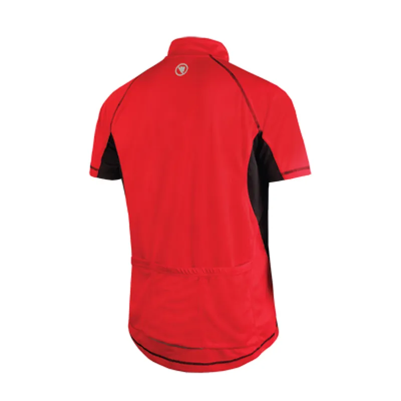 Endura Cairn Mens Short Sleeve Jersey - Red-1