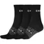 Endura Coolmax Race Cycling Socks Triple Pack - Black