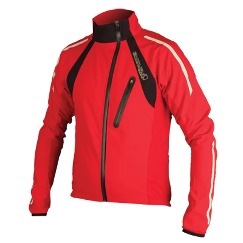 Endura Equipe Thermo Windshield Mens Jacket - Red