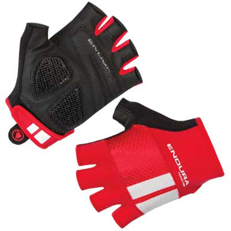 Endura FS260-Pro Aerogel Mens Cycling Mitt - Red - Size Small