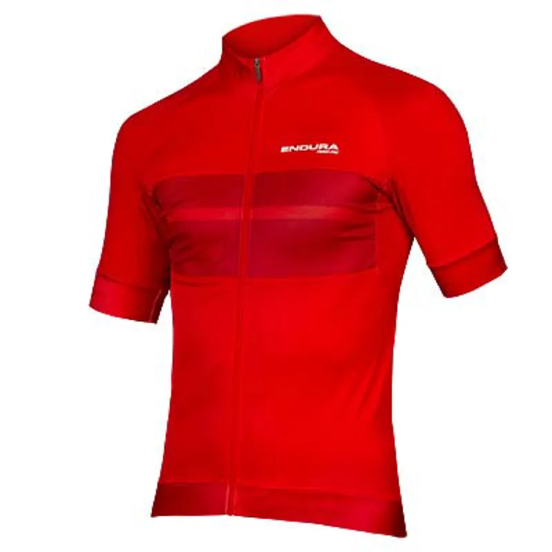 Endura FS260-Pro Short Sleeve Mens Jersey - Rust Red