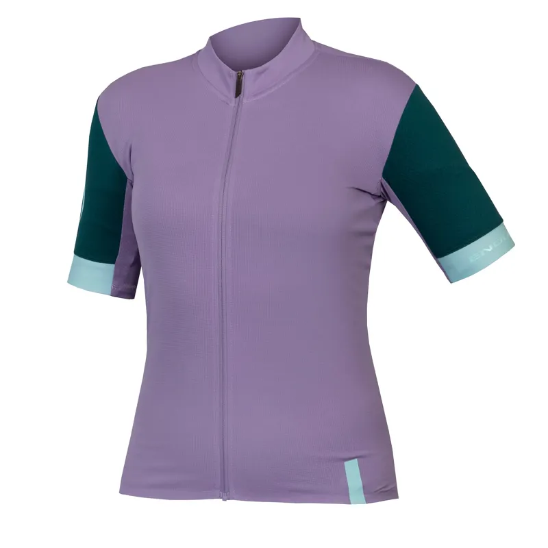 Endura FS260 Womens Short Sleeve Cycling Jersey - Violet