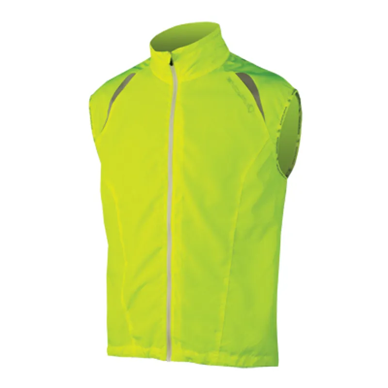 Endura Gridlock Mens Gilet - HiViz Yellow