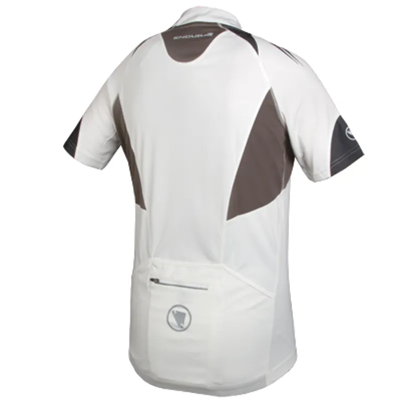 Endura Hummvee II Mens Short Sleeve Jersey - White-1