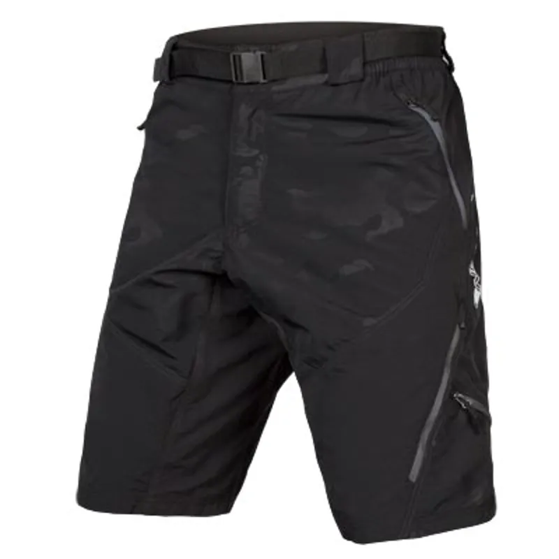 Endura Hummvee II Mens Short with Liner - Black Camouflage