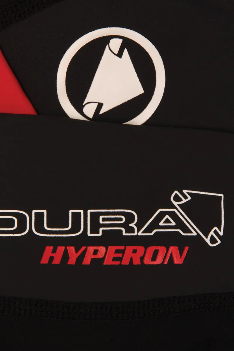 Endura Hyperon Mens Bib Short - Red/Black-2