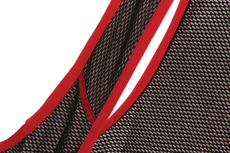 Endura Hyperon Mens Bib Short - Red/Black-1