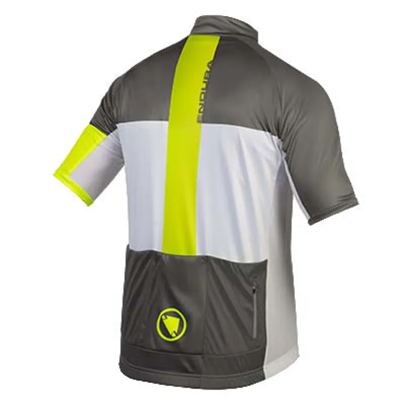 Endura Hyperon Mens Short Sleeve Jersey II - White-1