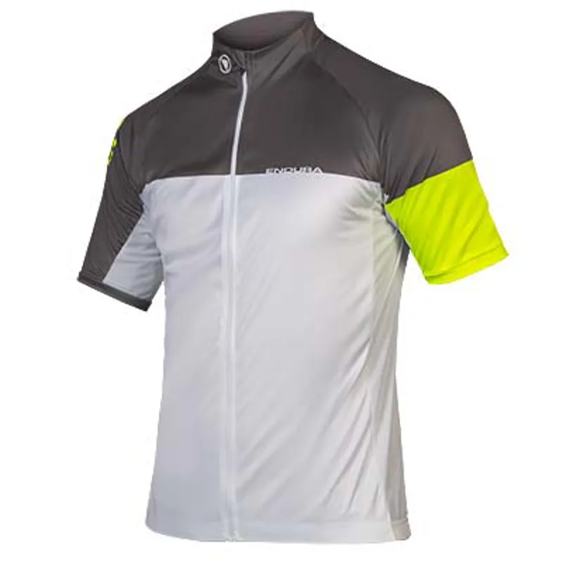 Endura Hyperon Mens Short Sleeve Jersey II - White