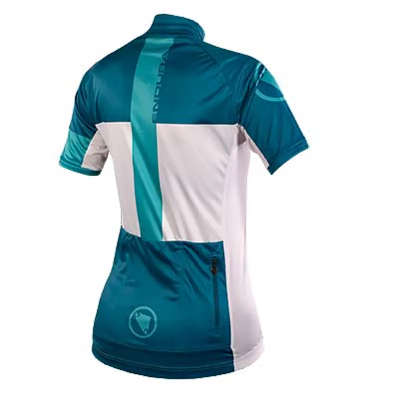 Endura Hyperon II Womens Short Sleeve Jersey - White-1