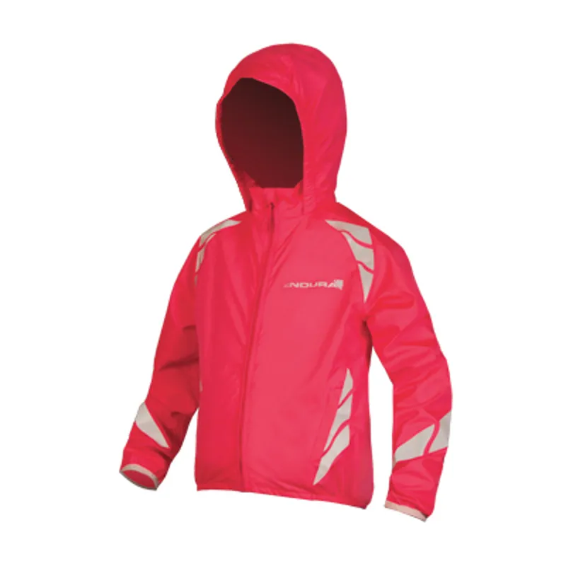 Endura Kids Luminite II Jacket - HiViz Pink