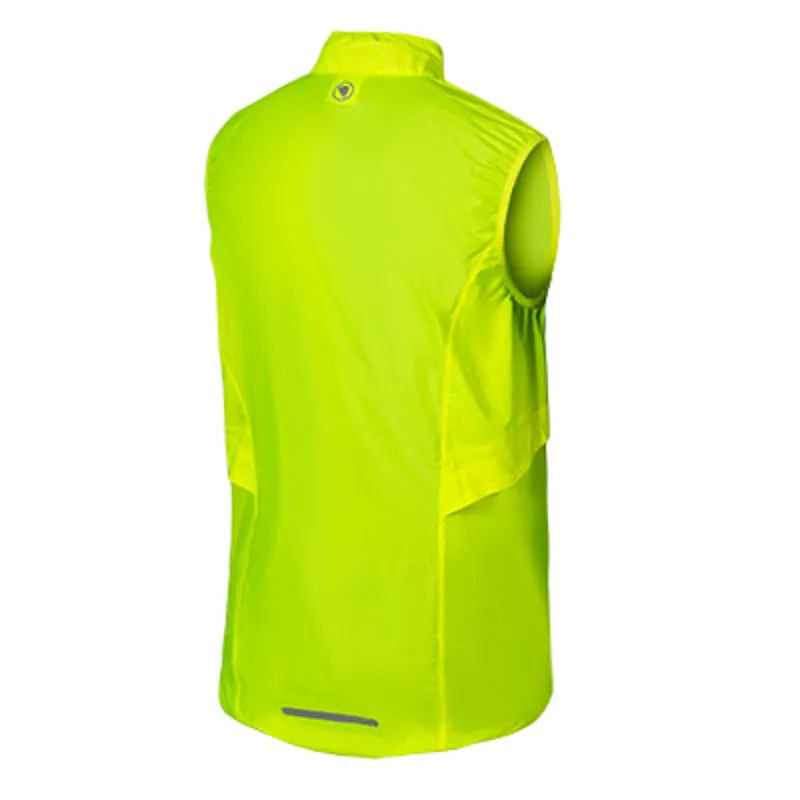 Endura Pakagilet Mens Gilet - Hi-Viz Yellow-1