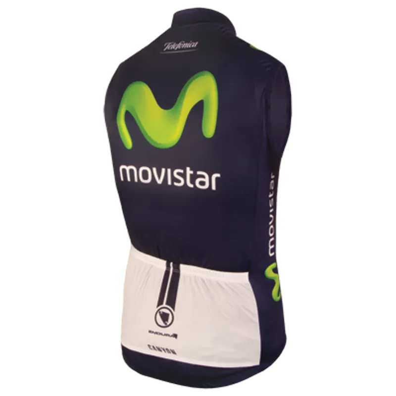 Endura Movistar Team Mens Gilet-1