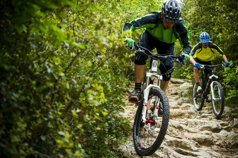 Endura MT500 Burner II Mens Long Sleeve Jersey - Orange-2