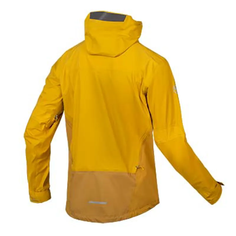 Endura MT500 Mens Waterproof Jacket - Mustard Yellow-1