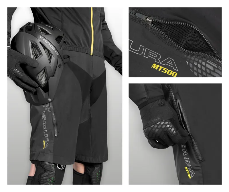 Endura MT500 Spray Mens Baggy Short - Black-3