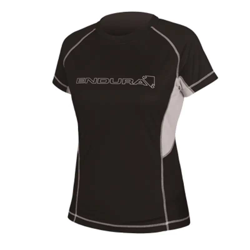 Endura Pulse Womens Short Sleeve T-Shirt - Black
