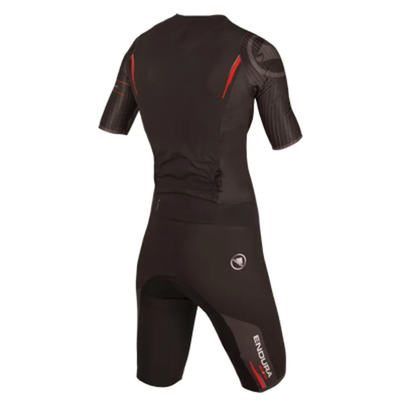 Endura QDC Drag2Zero Lite Short Sleeve Womens Tri Suit - Black-1