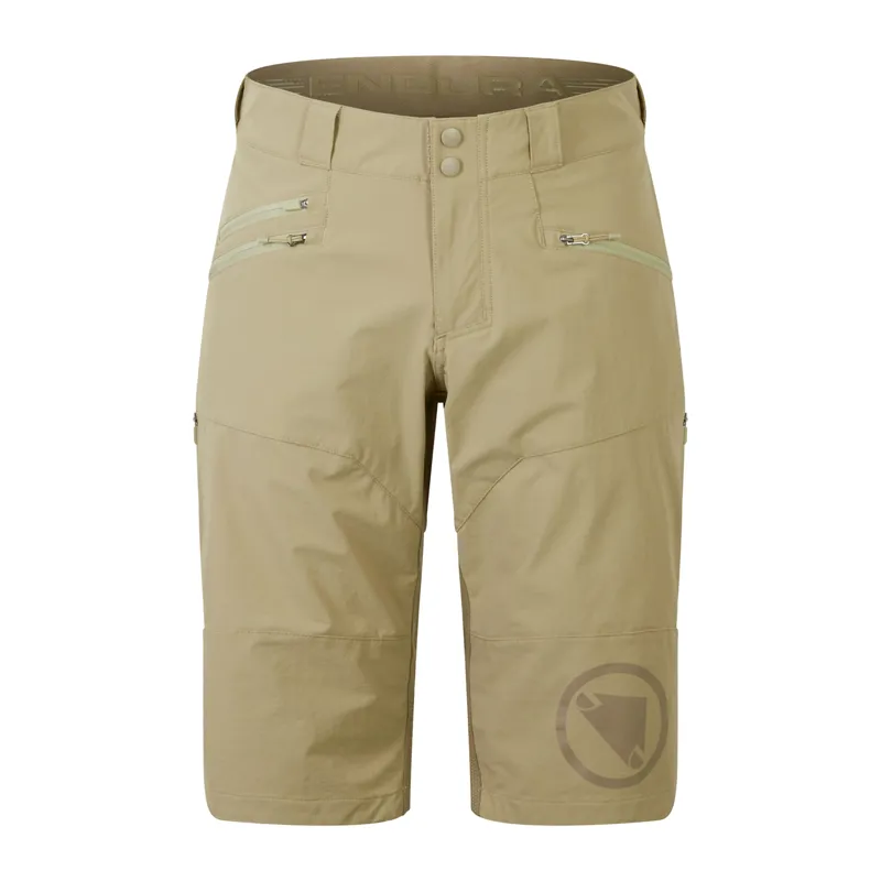 Endura SingleTrack II Mens Mountain Bike Short - Mushroom