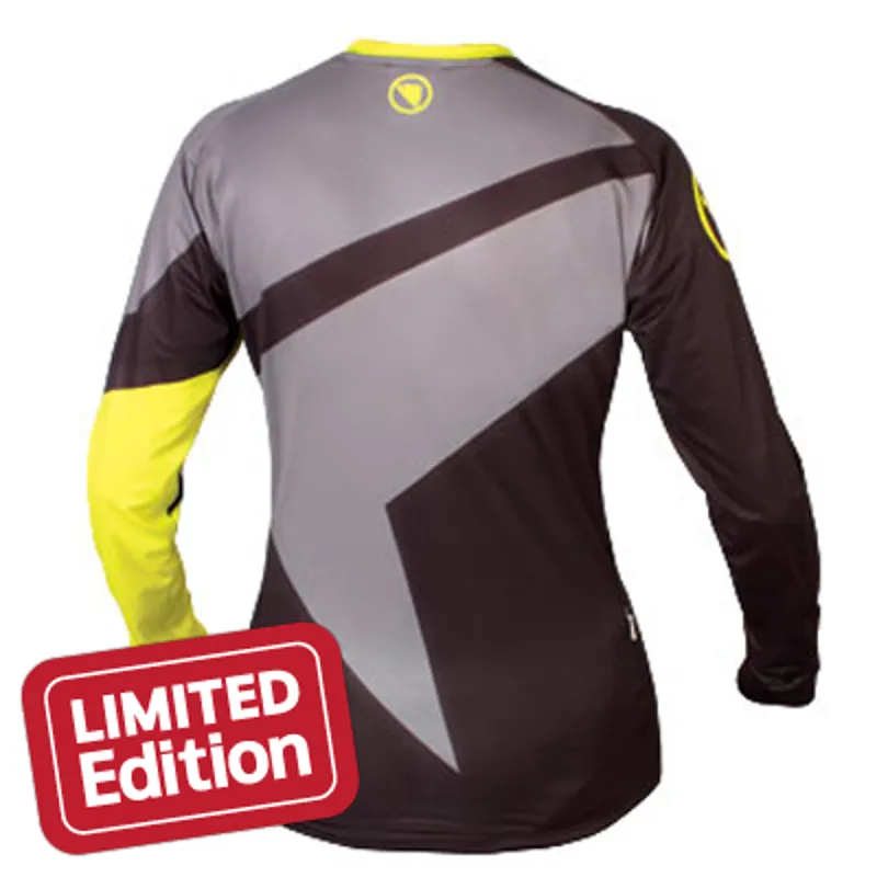 Endura Singletrack II Womens Long Sleeve T-Shirt - Black-1