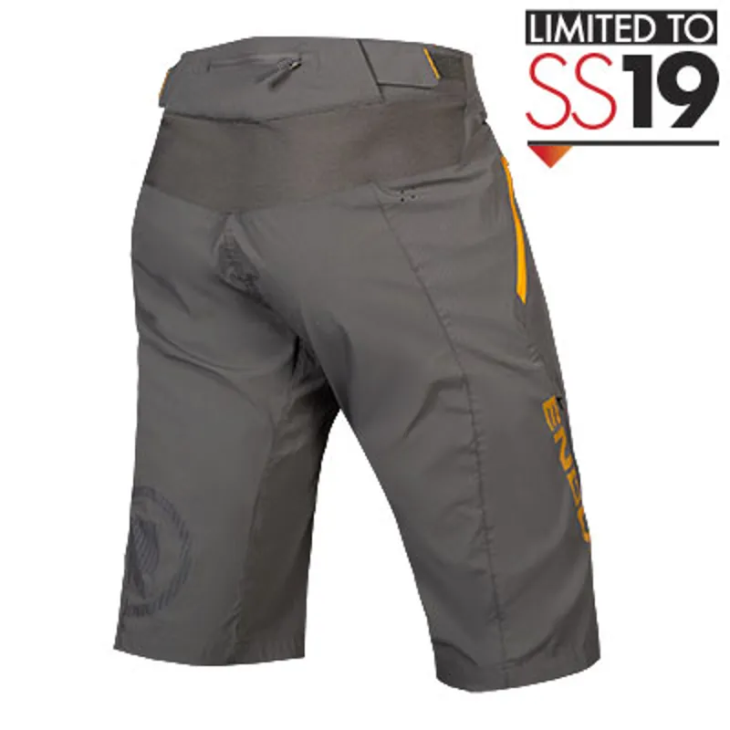 Endura SingleTrack Lite Mens Short II - Pewter Grey-1