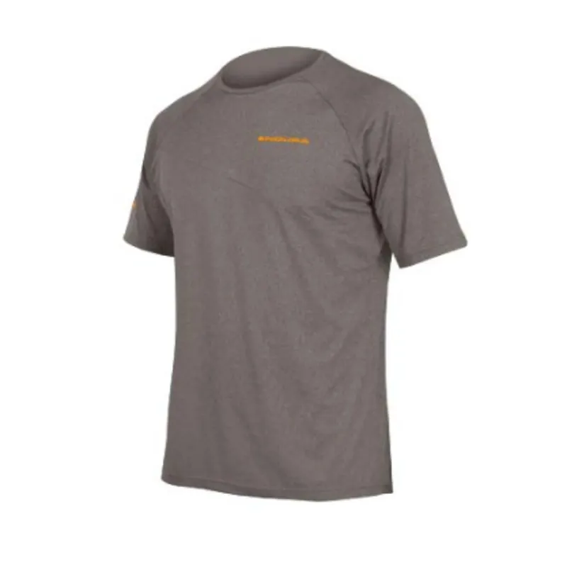 Endura SingleTrack Lite Mens Tee Shirt - Grey