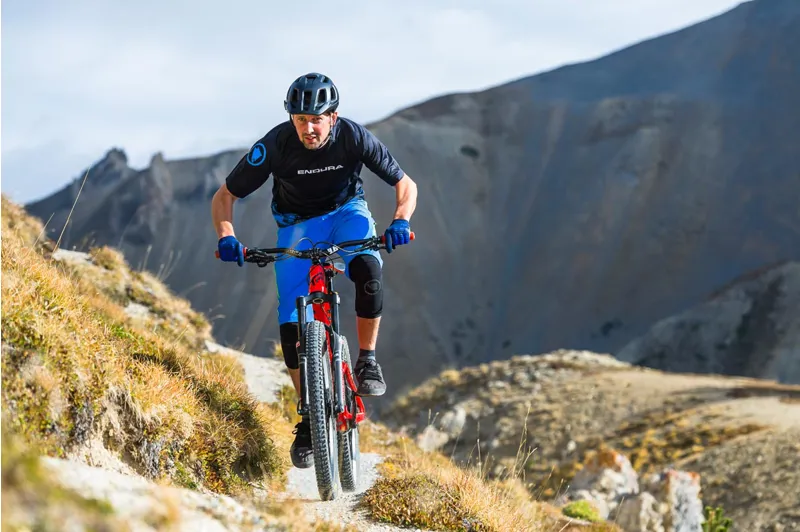 Endura Singletrack Mens Glove - Navy-1