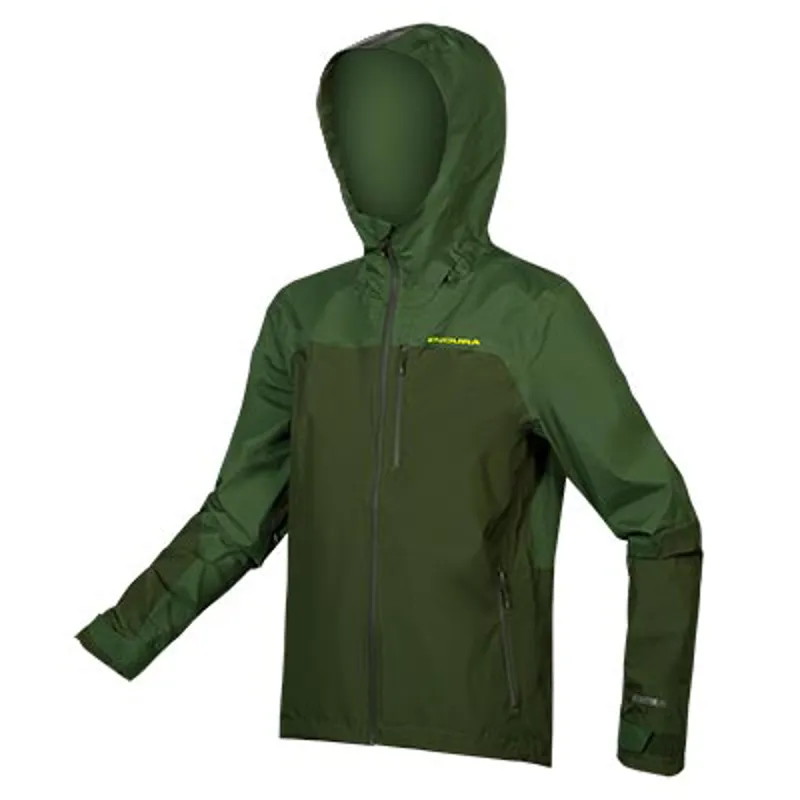 Endura SingleTrack Mens Jacket - Forest Green