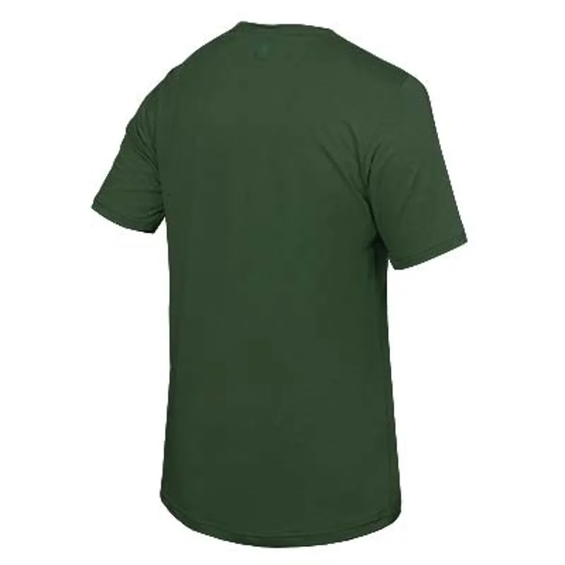 Endura SingleTrack Merino Mens T-Shirt - Forest Green-1