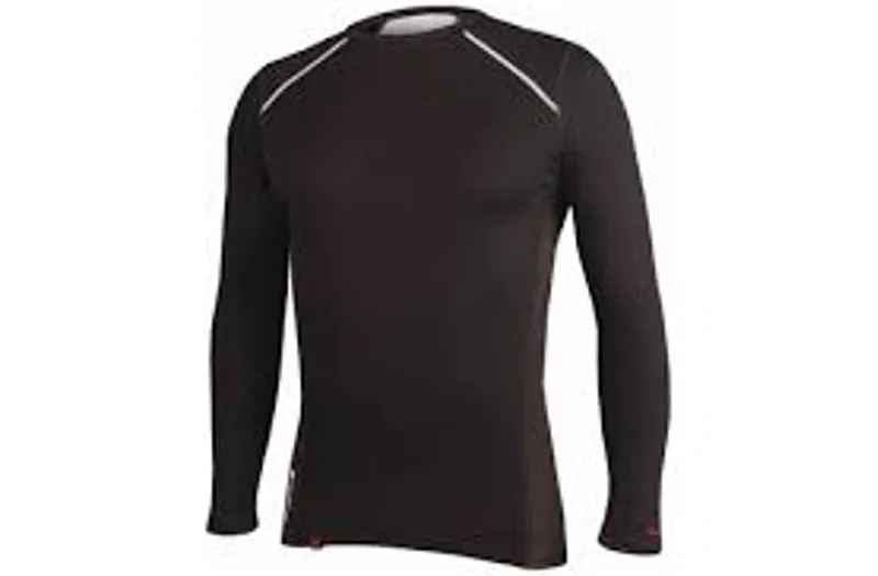 Endura Transmission II Mens Long Sleeve Baselayer - Black