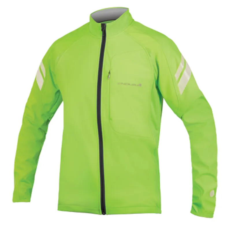 Endura Windchill II Mens Jacket - HiViz Green