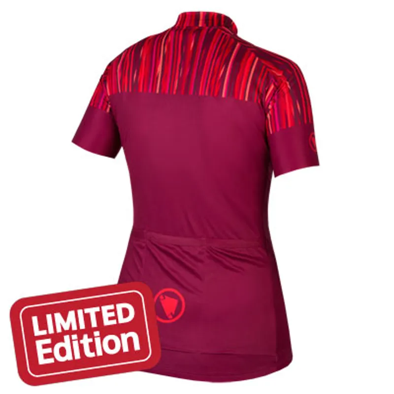 Endura Womens Pinstripe Short Sleeve Jersey-1