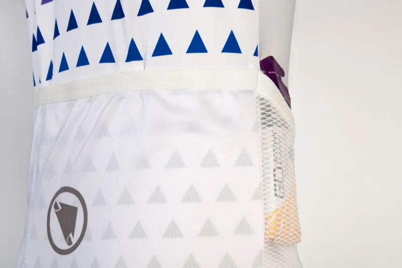 Endura Womens Triangulate Short Sleeve Jersey - White-3