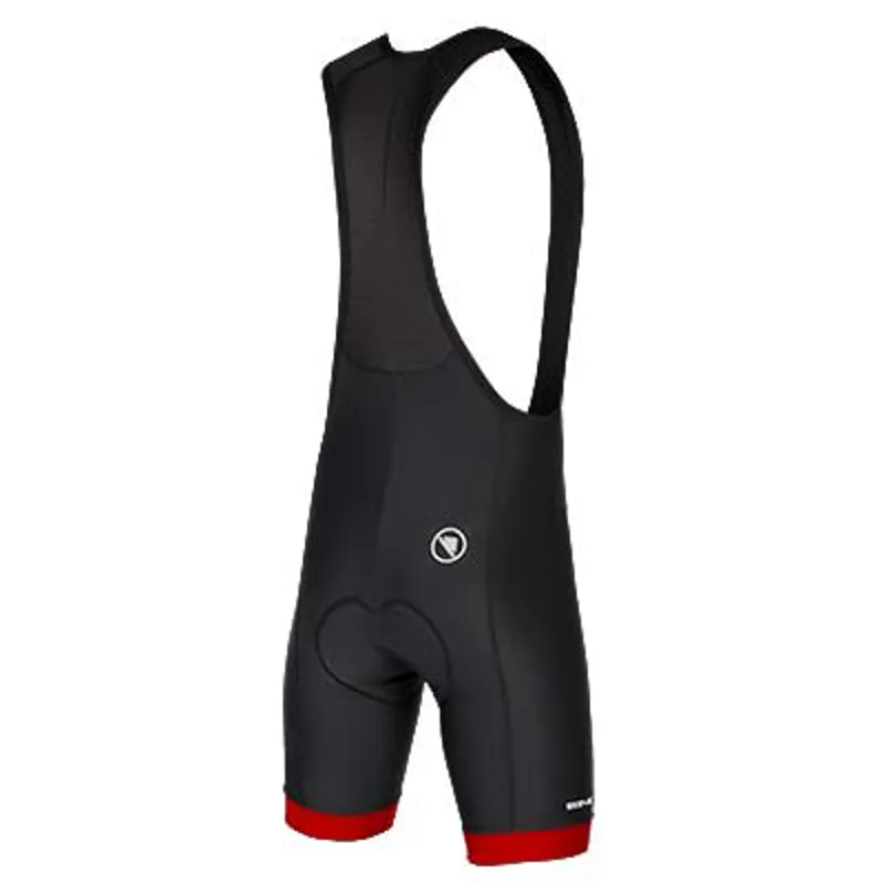Endura Xtract II Mens Bibshort - Black/Red-1