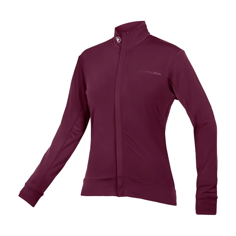 Endura Xtract Roubaix Womens Long Sleeve Jersey - Aubergine