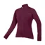 Endura Xtract Roubaix Womens Long Sleeve Jersey - Aubergine