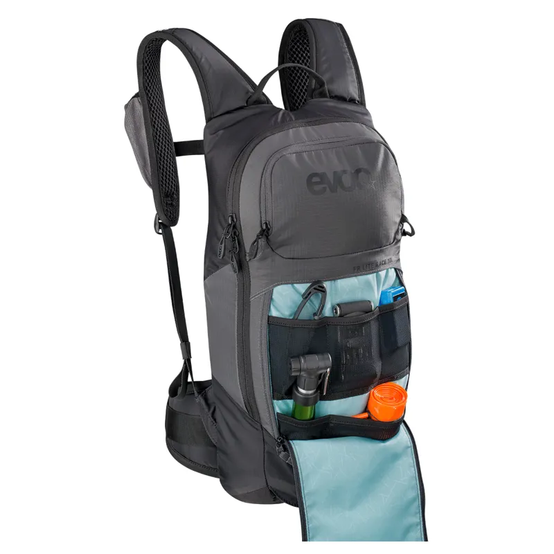 Evoc FR Lite Race Protector BackPack - Carbon Grey/Black-2