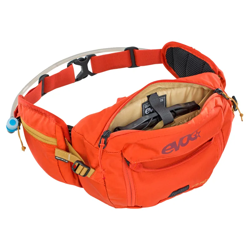 Evoc Hip Pack 3L Hydration Pack and 1.5L Bladder - Orange-2